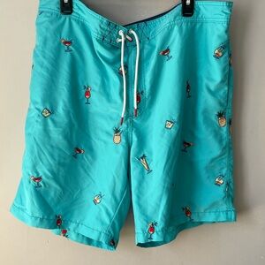 Tommy Bahama Embroidered Cocktail Swim Shorts